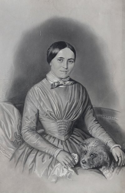 Portrait of Johanna Spyri, Writer by Karl Friedrich Irminger